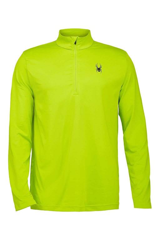 Top Spyder Prospect Zip T-Neck Verdes Claro Para Hombre Mexico MX04138